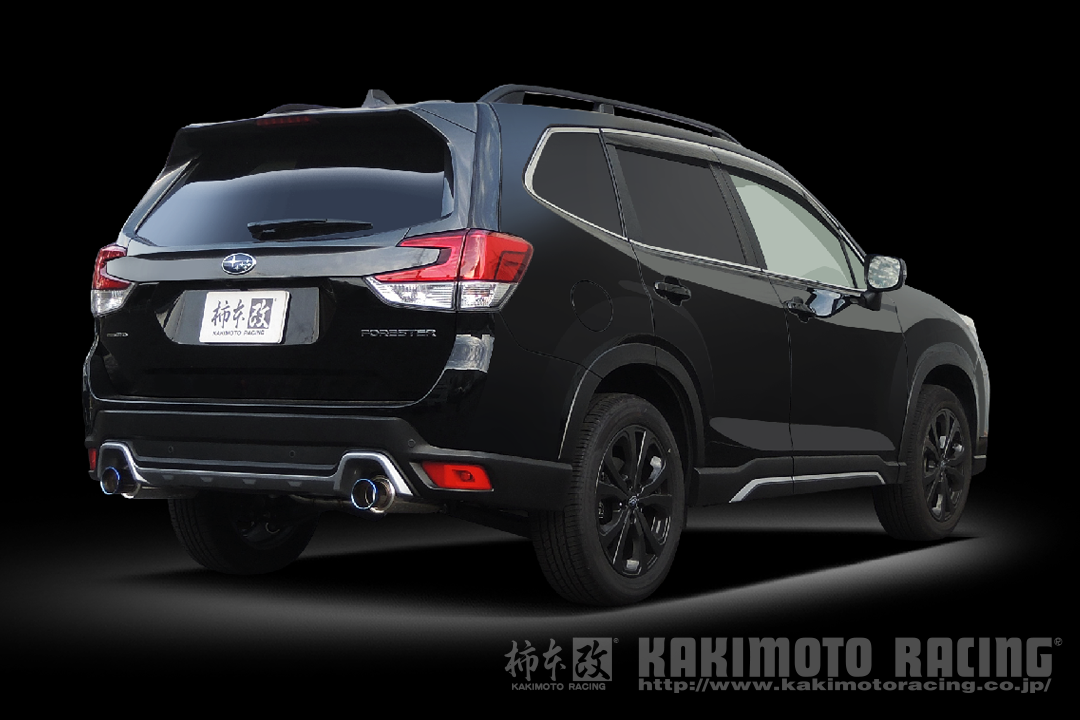 KAKIMOTO RACING REGU.06&R SINGLE W. CENTER EXHAUST FOR SUBARU