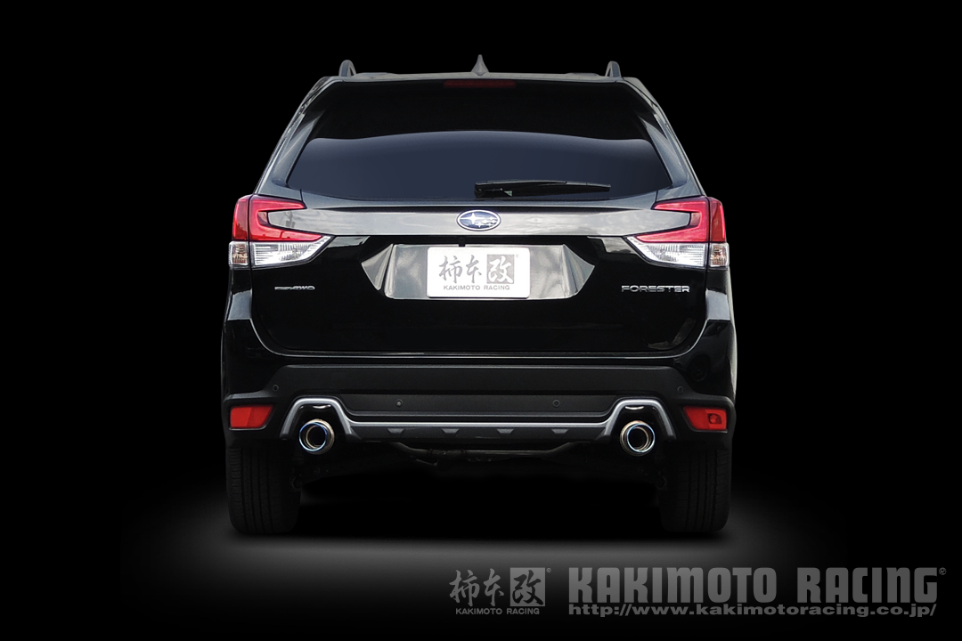 KAKIMOTO RACING REGU.06&R SINGLE W. CENTER EXHAUST FOR SUBARU