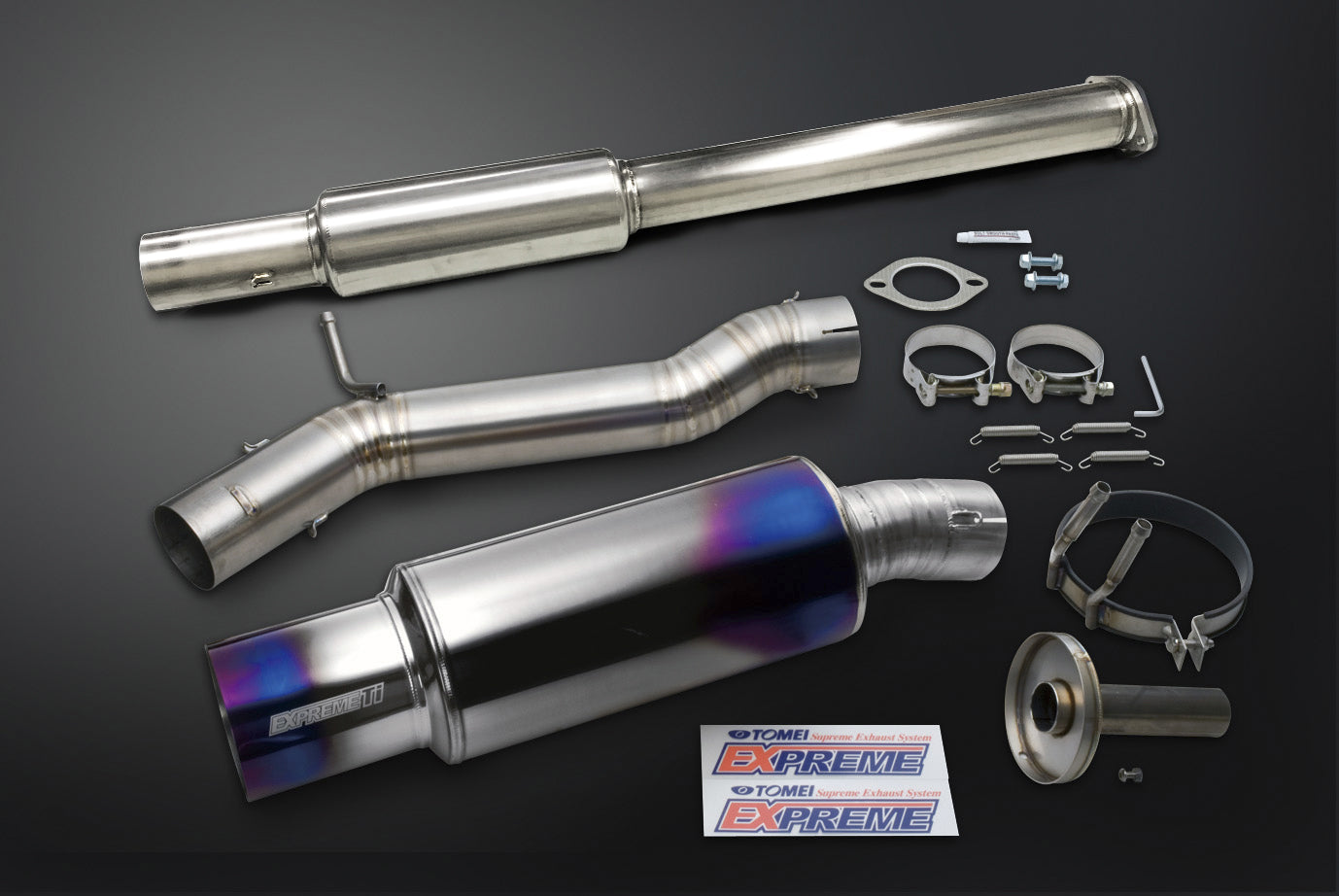 TOMEI TI RACING EXHAUST FOR MITSUBISHI EVOLUTION EVO 10 CZ4A 4B11 440027