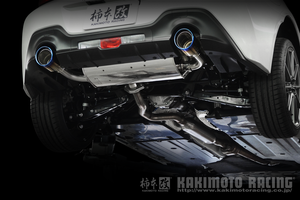 KAKIMOTO RACING CLASS KR TI AXLEBACK EXHAUST FOR TOYOTA GR86 ZN8 SUBARU BRZ ZD8 T713181RC