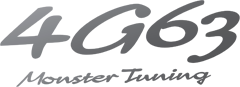 MONSTER SPORT 4G63 MONSTERTUNING STICKER [WHITE] FOR  896165-0000M