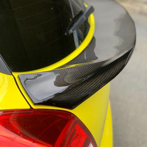 RESULT JAPAN TAILGATE SPOILER CARBON FOR ZC33S FOR SUZUKI SWIFT SPORT ZC33S - Black Hawk Japan