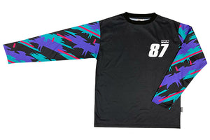 HKS OIL COLOR SLEEVE T-SHIRT DRY LL 51007-AK457