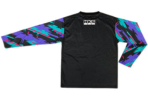 HKS OIL COLOR SLEEVE T-SHIRT DRY M 51007-AK455