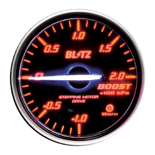 BLITZ Ï_52 BOOST METER RED  For MULTIPLE FITTING  19591