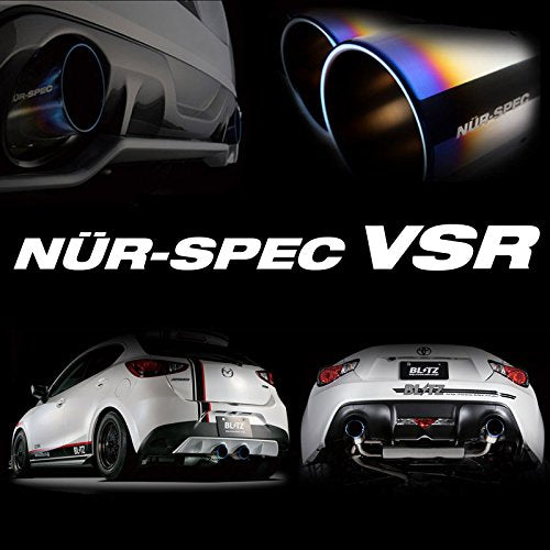 BLITZ NUR-SPEC VSR EXHAUST  For SUBARU STELLA RN1 EN07 63144V
