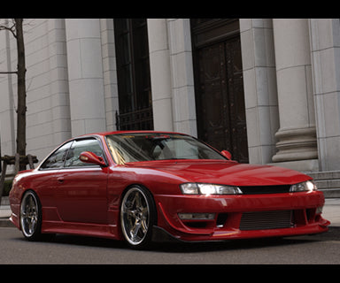 CAR MAKE T&E [VERTEX LANG] S14 SILVIA MC ~ (LATE 14 SILVIA) CANARD LEFT SIDE (PASSENGER SEAT SIDE) ONLY FOR  CARMAKETE-02202