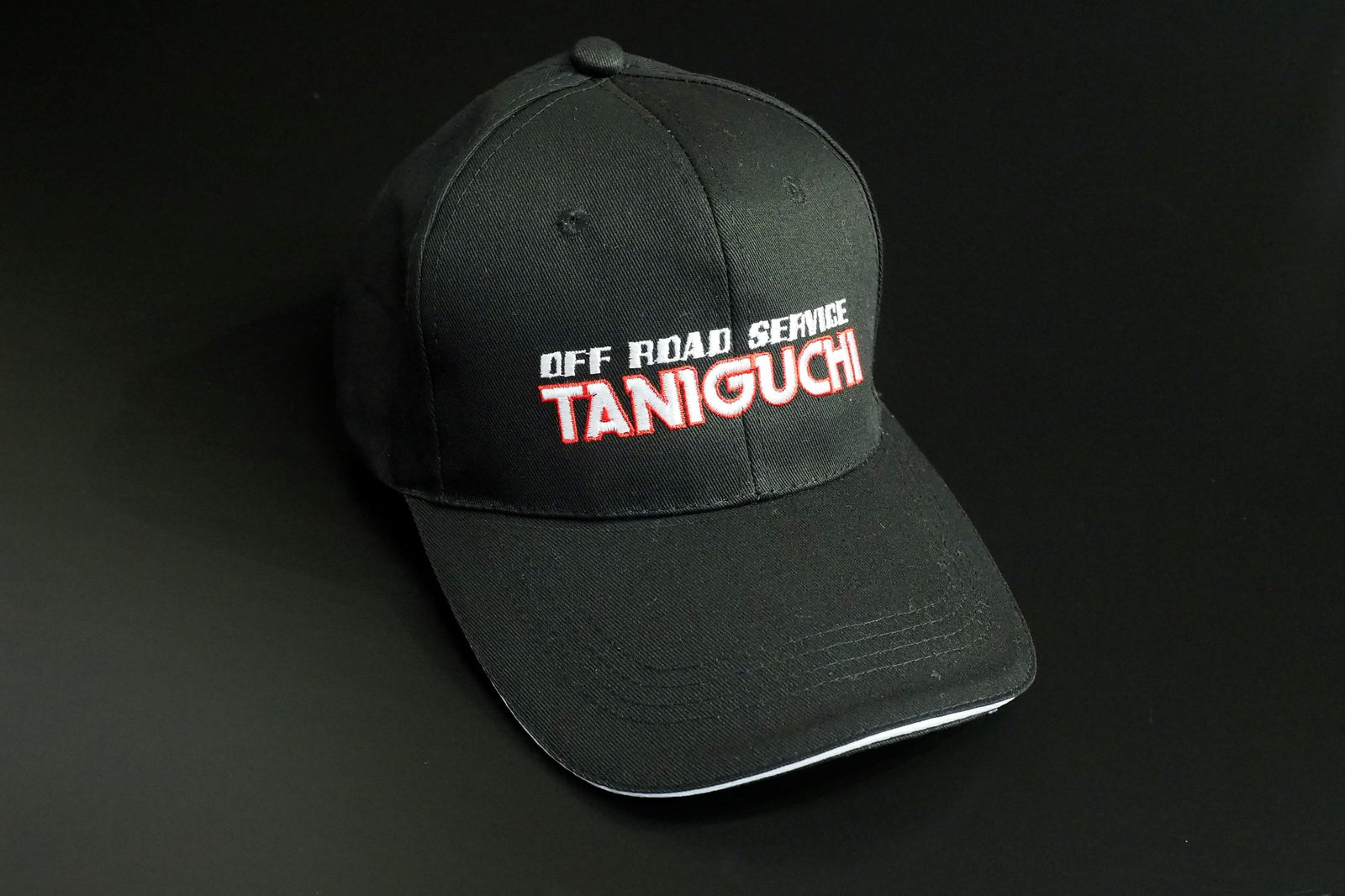 TANIGUCHI LOGO EMBROIDERED COTTON CAP TANIGUCHI-00029