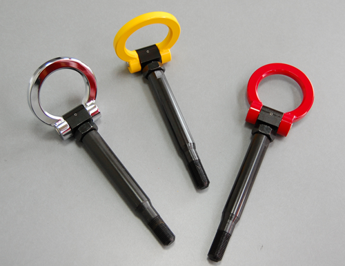 TOP FUEL TOW HOOK YELLOW FOR TOYOTA AQUA NHP10