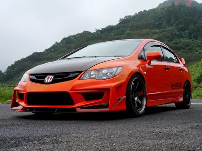 SEEKER “ULTIMATE” WIDE BODY KIT PARTIALLY CARBON UNPAINTED FOR