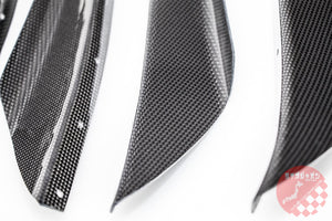 RIZE JAPAN CARBON CANARD KIT FOR SUBARU IMPREZZA GD HAWK EYE - Black Hawk Japan