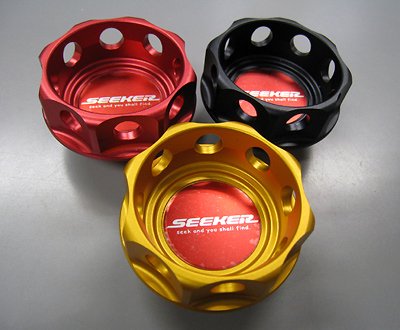SEEKER ULTRALIGHT OIL FILLER CAP SILVER FOR HONDA 95000-OFC-SLV