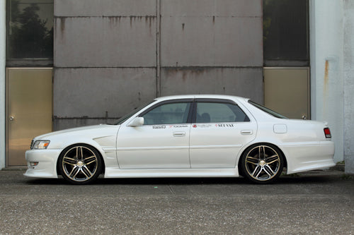 CAR MAKE T&E [VERTEX LANG] JZX GX 100,101,105 CRESTA SIDE STEP LEFT AND RIGHT SET FOR  CARMAKETE-02080