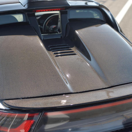 RESULT JAPAN CARBON ENGINE HOOD URETHANE CLEAR COAT FOR HONDA S660 JW5 - Black Hawk Japan