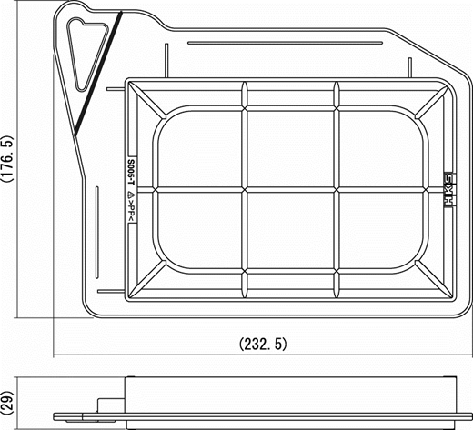 HKS SUPER AIR FILTER  For SUZUKI HUSTLER MR31S R06A TURBO  70017-AS105