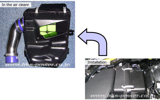HKS Premium Suction  For SUBARU LEGACY TOURING WAGON BR9 EJ255 70018-AF009
