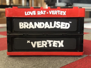 CAR MAKE T&E BRANDALISED X VERTEX BANKSY FOLDING CONTAINER FOR  CARMAKETE-00002