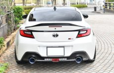 LEMS DRY CARBON REAR UNDER SPLITTER VER1 LEFT AND RIGHT SET UNPAINTED FOR TOYOTA GR86 ZN8 SUBARU BRZ ZD8 L763-1