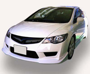 SEEKER FRP FRONT HALF SPOILER BLACK PEARL FOR HONDA CIVIC FD2  16000-FD2-F02