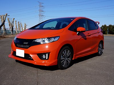 SEEKER FRONT HALF SPOILER CARBON UNPAINTED FOR HONDA FIT GK  16000-GK5-C01