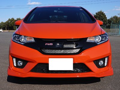 SEEKER FRONT GRILL FRP UNPAINTED FOR HONDA FIT GK  16010-GK5-F01 - Black Hawk Japan