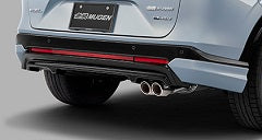 MUGEN REAR UNDER SPOILER Premium Crystal Red Metallic For VEZEL RV3 4 5 6 84111-XNP-K0S0-RM