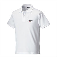 MUGEN WHITE POWER POLO SHIRT Medium  For UNIVERSAL FITTING 90000-XYK-630A-W3