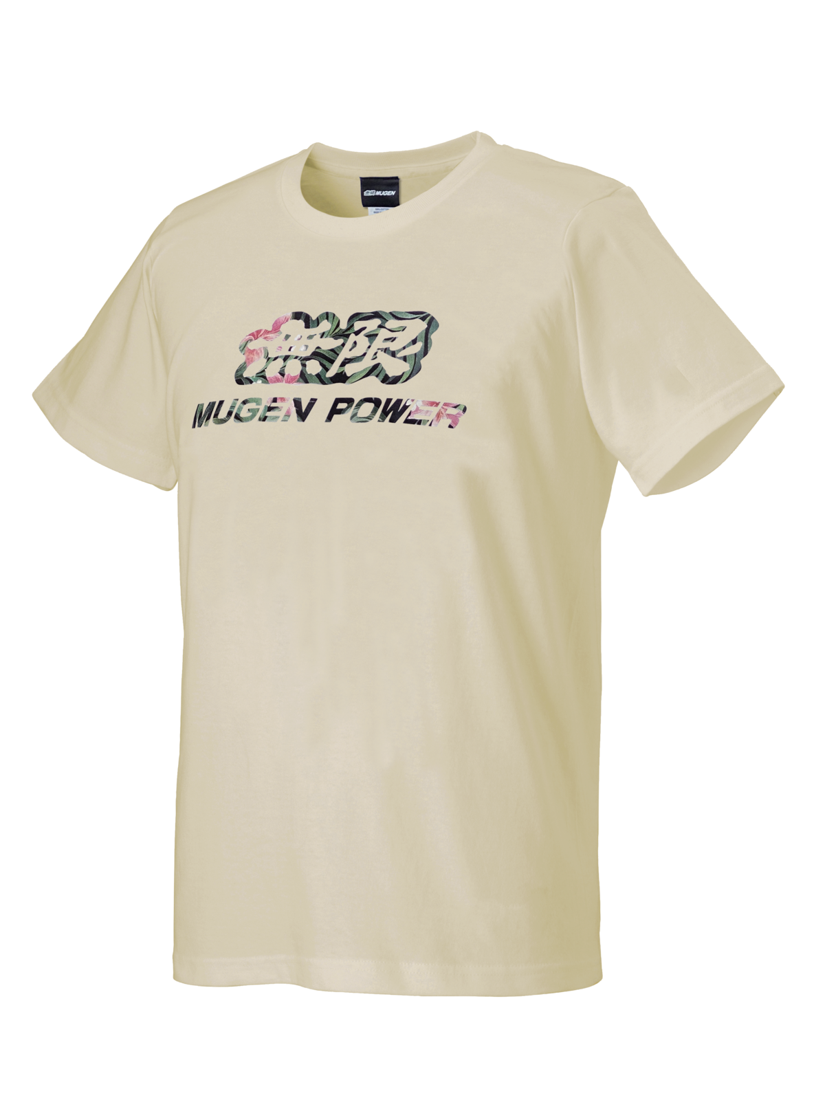 MUGEN MUGEN BOTANICAL T-SHIRT BEIGE LARGE FOR  90000-XYM-603A-B4
