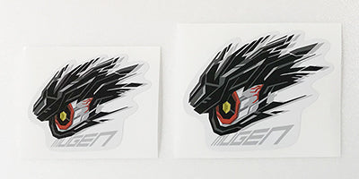MUGEN X SHIBUYA COMMANDER EYE STICKER SMALL  For UNIVERSAL FITTING 90000-YZ5-312B-Z2