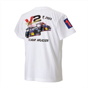 MUGEN TEAM MUGEN 23 CHAMPION T-SHIRT WHITE MEDIUM FOR  90000-XYM-604C-W3