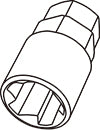 KYO-EI PARTS (ONE) KEY ADAPTER (1) A-84