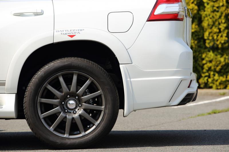 JAOS REAR HALF SPOILER , SPLASH GUARD SET FOR TOYOTA LAND CRUISER PRADO 150 A026066