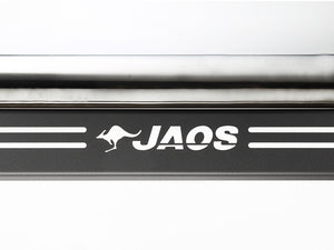 JAOS FRONT SKID BAR POLISH BLACK WIDE TYPE 3 ~ FOR TOYOTA HIACE 200 B150204B