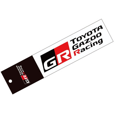 GAZOO RACING CUTTING STICKER B BLACK GR17A028