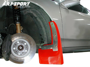 LAILE BEATRUSH MUD FLAPS RED FRONT For TOYOTA CELICA ZZT231 A61214-F2