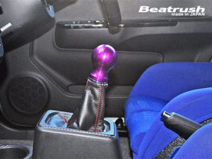 LAILE BEATRUSH ALU GEAR KNOB TYPE B CORD PURPLE For ALTO WORKS HA36S A98504AP-B