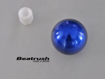 LAILE BEATRUSH ALUMINUM GEAR KNOB TYPE Q M12x1 25P SILVER A91212AS-Q45
