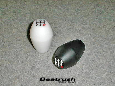 LAILE BEATRUSH JURACONR GEAR KNOB TYPE C M10x1 25P 6S WHITE A91012W-C6R