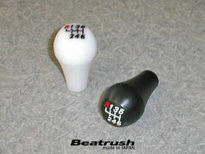 LAILE BEATRUSH JURACONR GEAR KNOB TYPE D M10x1 25P 6S R1 6 WHITE A91012W-D6