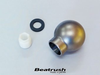 LAILE BEATRUSH TITANIUM GEAR KNOB TYPE Q45BR SANDBLAST M12x1 25P A91212TB-QBR