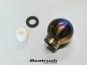 LAILE BEATRUSH TITANIUM GEAR KNOB TYPE Q45BR BLUE GRADATION M10x1 25P A91012TG-QBR