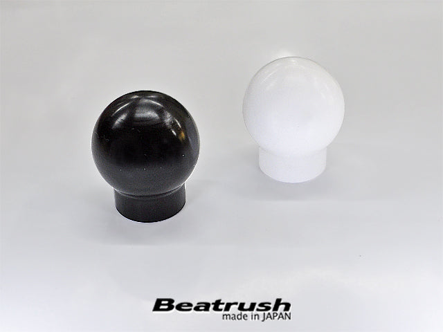 LAILE BEATRUSH DURACON R SHIFT KNOB TYPE-Q45BR M12x1.25P WHITE FOR