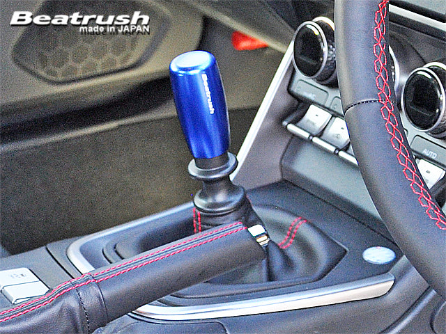 LAILE BEATRUSH Alu SHIFT KNOB TYPE-EBR M12x1.25P BLUE FOR SUBARU BRZ ZD8  A9ZD8MAB-EBR