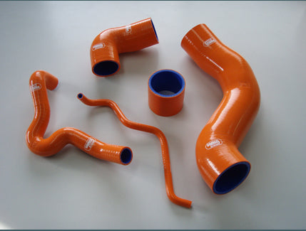 SAMCO SPORT TURBO HOSE KIT ORANGE FOR AUDI A3 A3 SPORTS BACK 8L 1.8T QUATTRO 40TCS195-1-ORANGE
