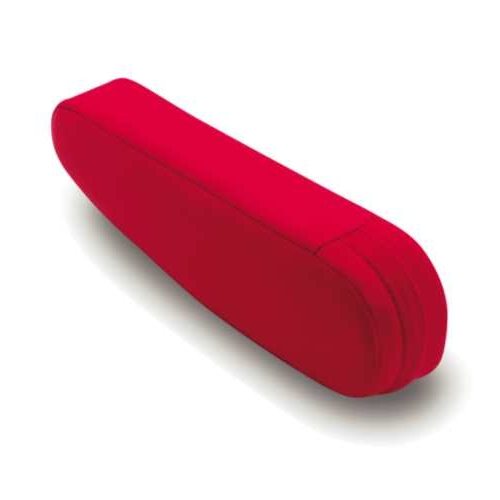 BRIDE ARM REST FOR CRUZ LEFT HIGH-CLASS SUEDE TONE CLOTH BLACK RED BE P52BBN