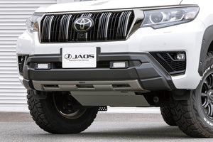 JAOS FRONT BUMPER GUARD PAINTED MATTE BLACK FOR TOYOTA PRADO 150 B016067MB - Black Hawk Japan