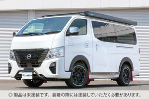 JAOS FENDER GARNISH TYPE-X UNPAINTED FOR NISSAN CARAVAN NV350 B135482NP - Black Hawk Japan