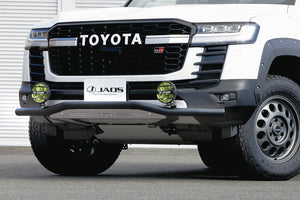 JAOS FRONT SKID BAR BLACK:BLAST FOR TOYOTA LAND CRUISER 300 GRSPORT B150052C