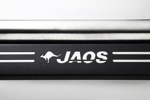 JAOS FRONT SKID BAR POLISH BLACK FOR JEEP RENEGADE B150910B