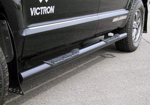 JAOS SIDE STEP BLACK FOR MITSUBISHI DELICA D:5 B172304BK - Black Hawk Japan